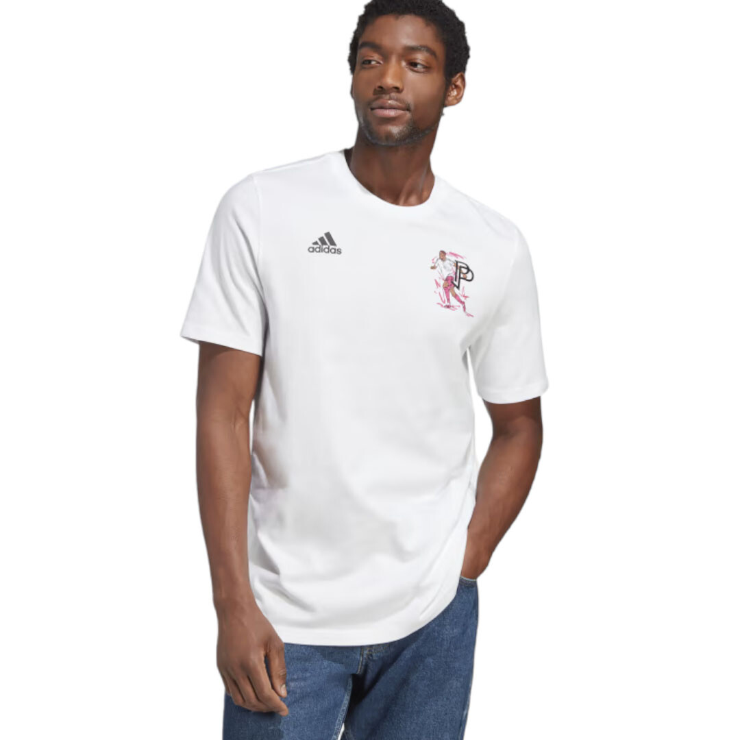 

Футболка Adidas Pogba Icon Graphic, белый