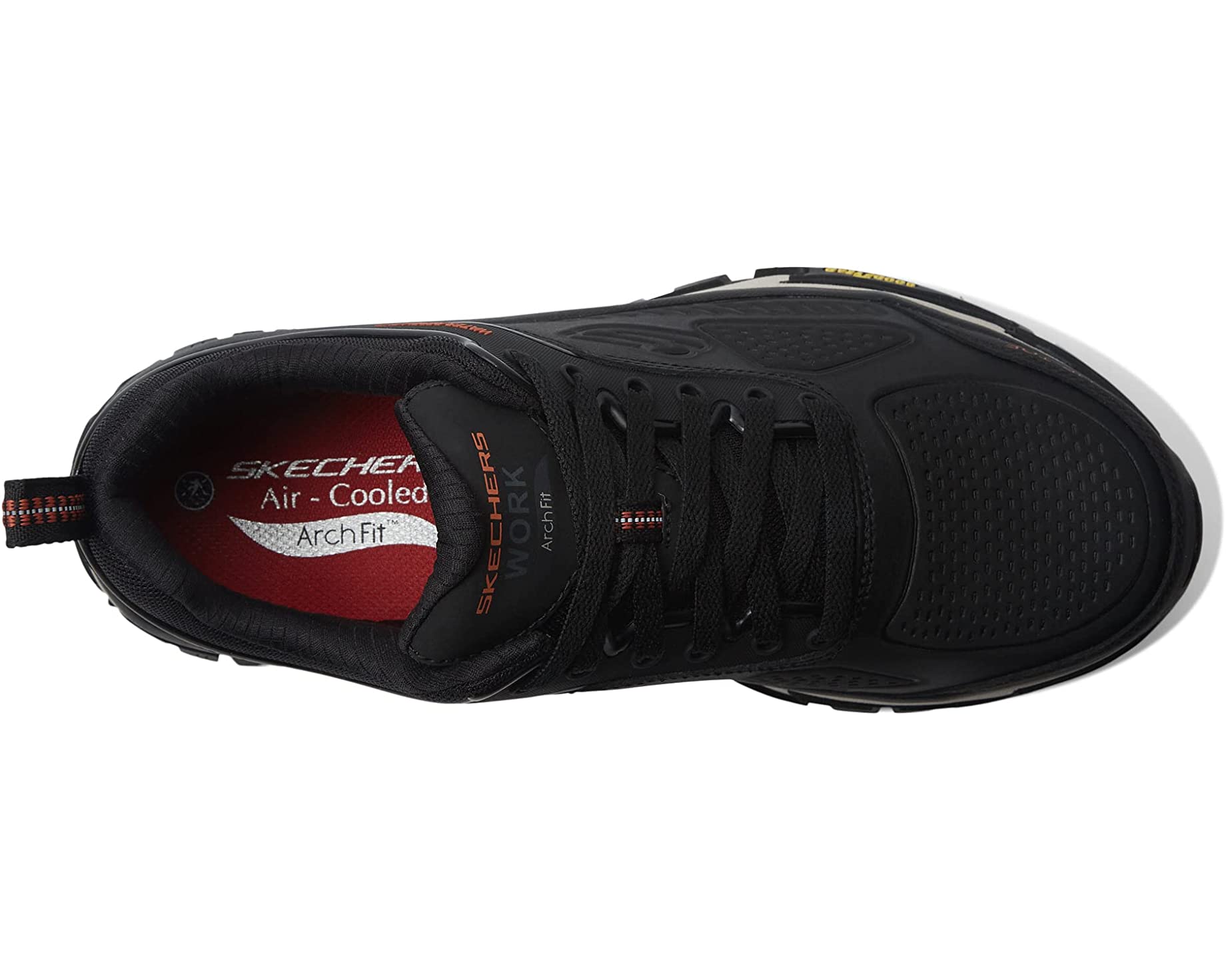 Кроссовки Arch Fit Road Walker Comp Toe SKECHERS Work, черный - фото