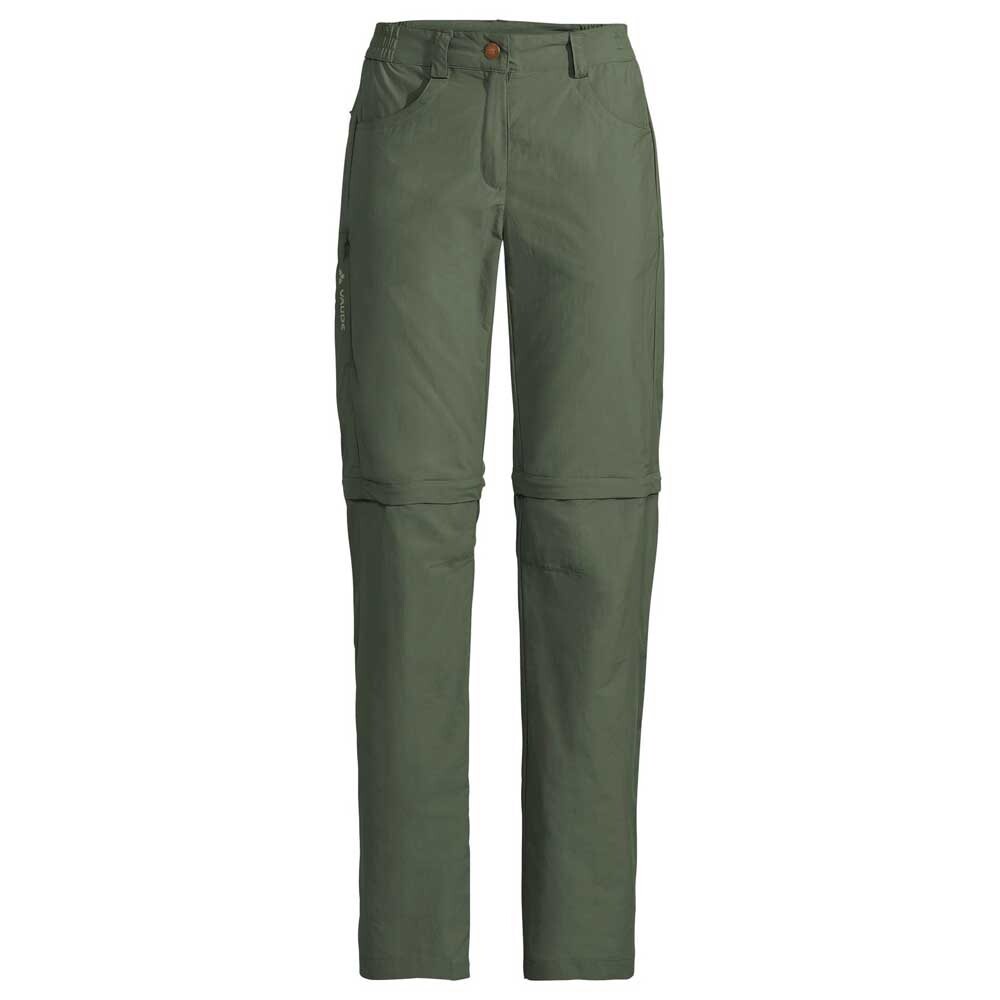 

Брюки VAUDE Farley Zip Off V Regular, зеленый