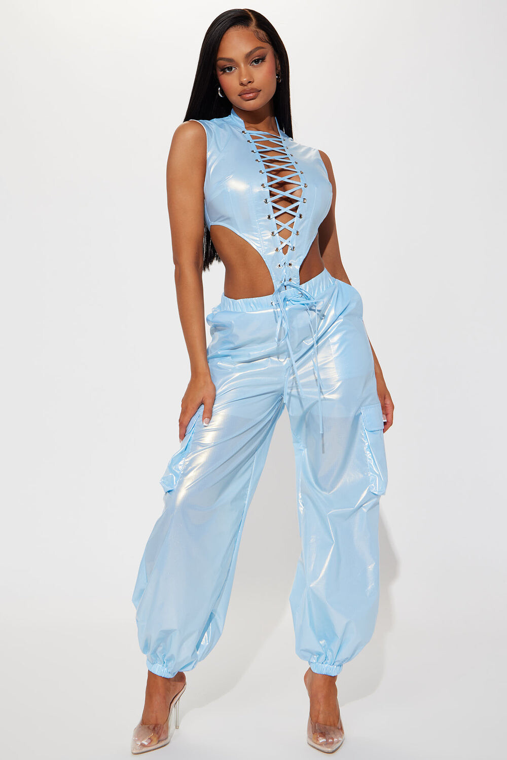 

Комбинезон Fashion Nova JP40004C, синий