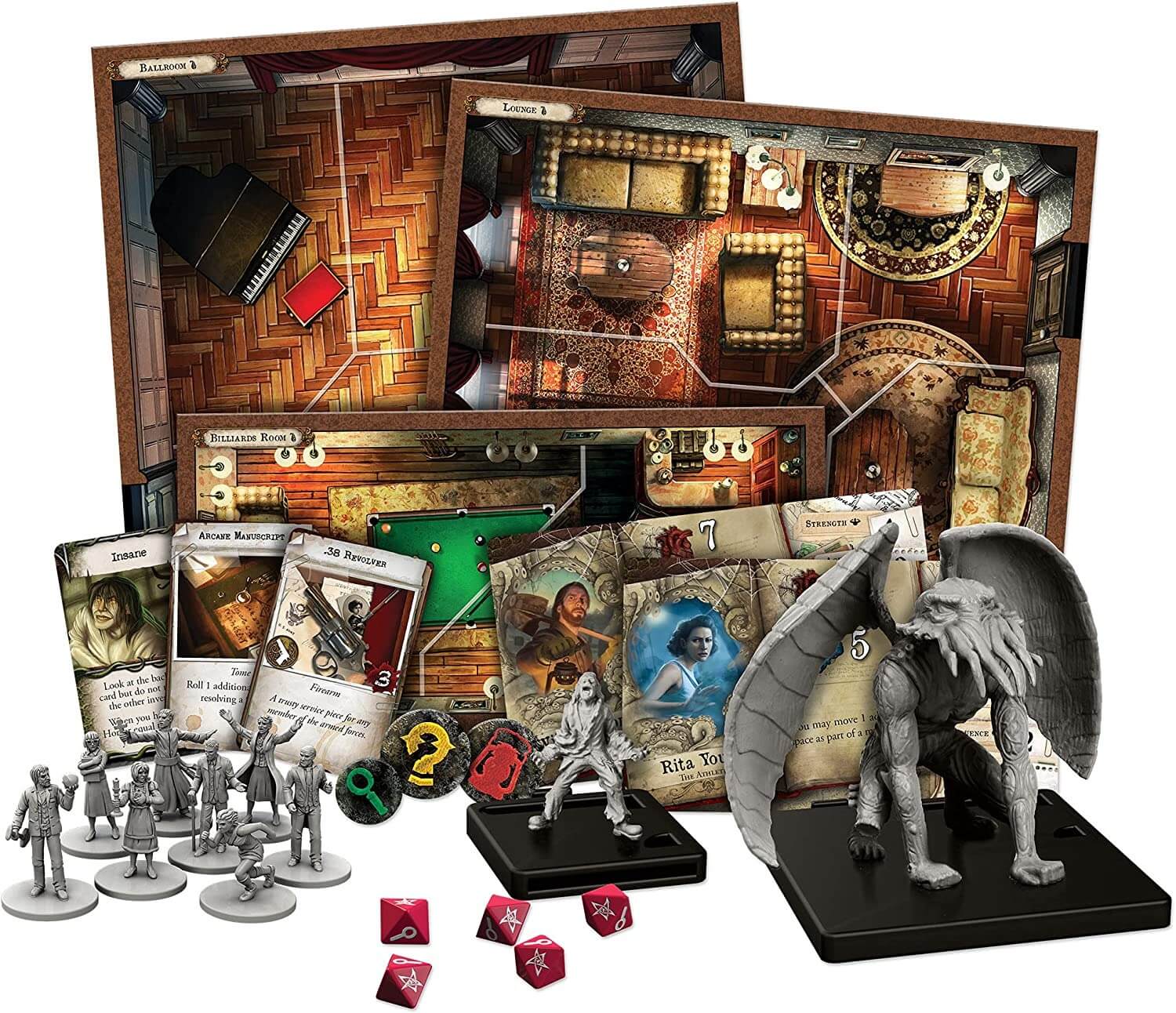 Настольная игра Fantasy Flight Games Mansions Of Madness 2nd Edition –  купить по выгодным ценам с доставкой из-за рубежа через сервис  «CDEK.Shopping»