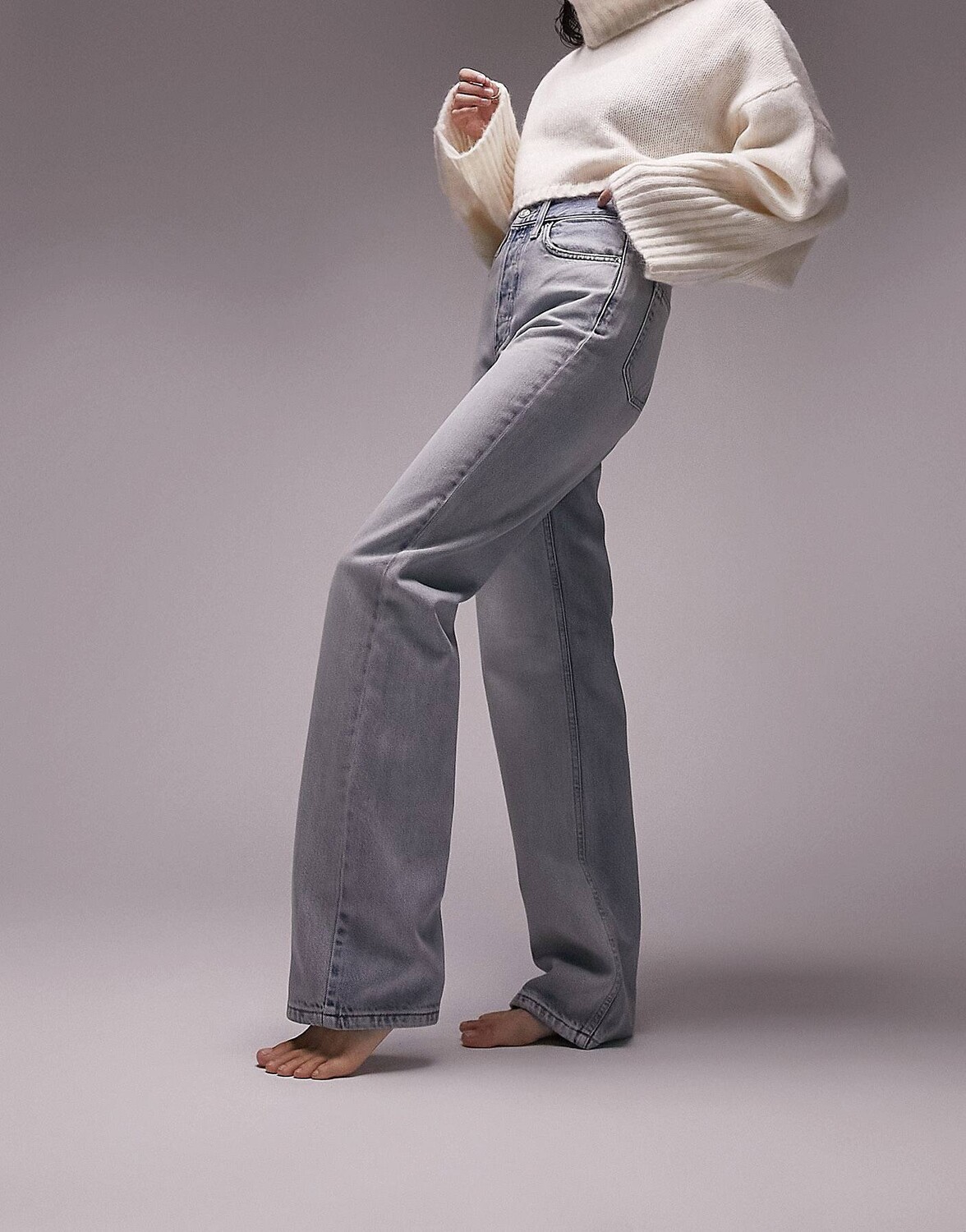 

Выбеленные джинсы Topshop Kort