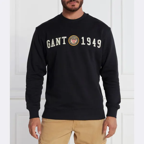 

Толстовка обычного кроя Gant, черный