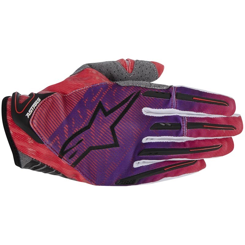 

Перчатки Alpinestars Charger мотокроссные 2014, красные