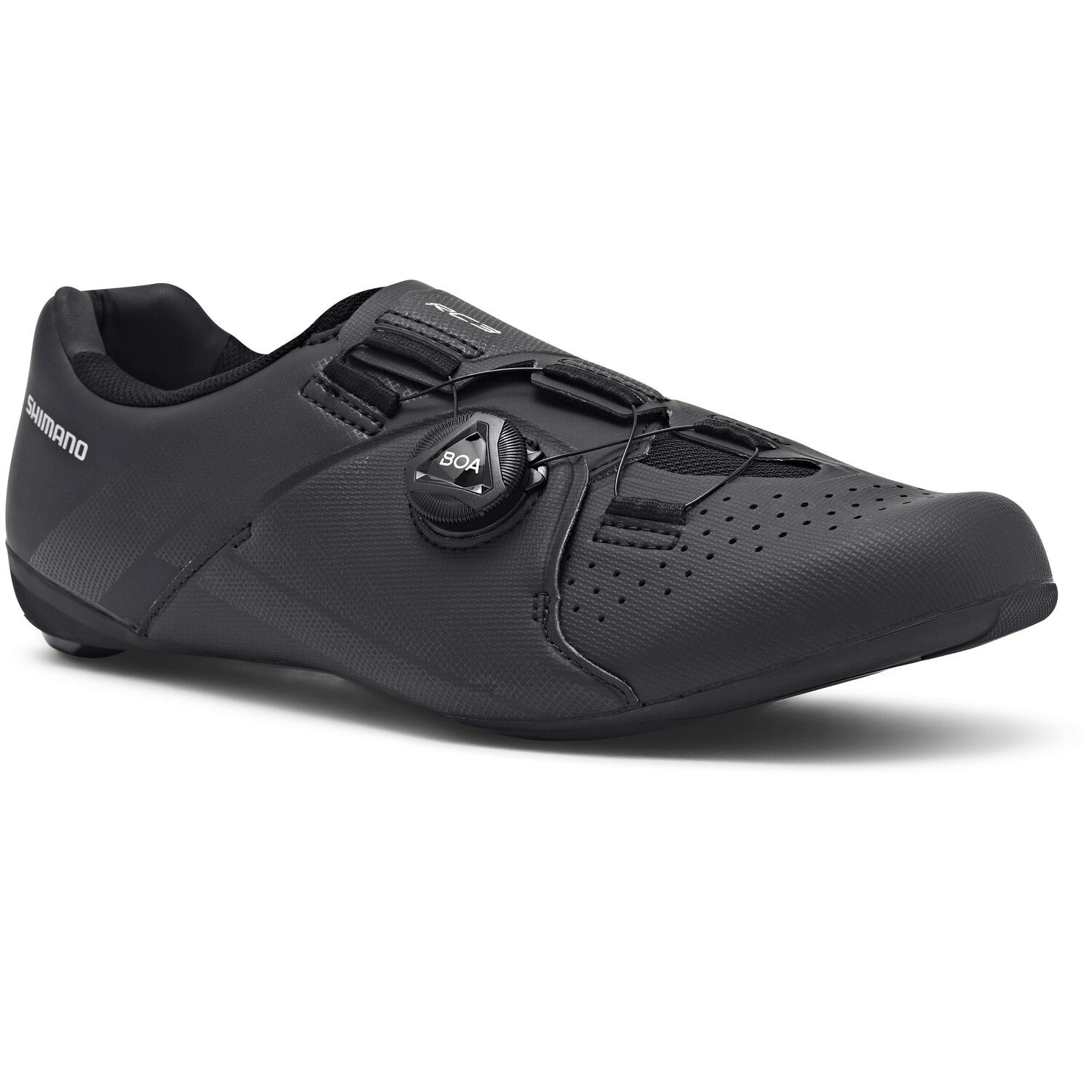

Велообувь для шоссейного велосипеда Shimano RC300 черная широкая