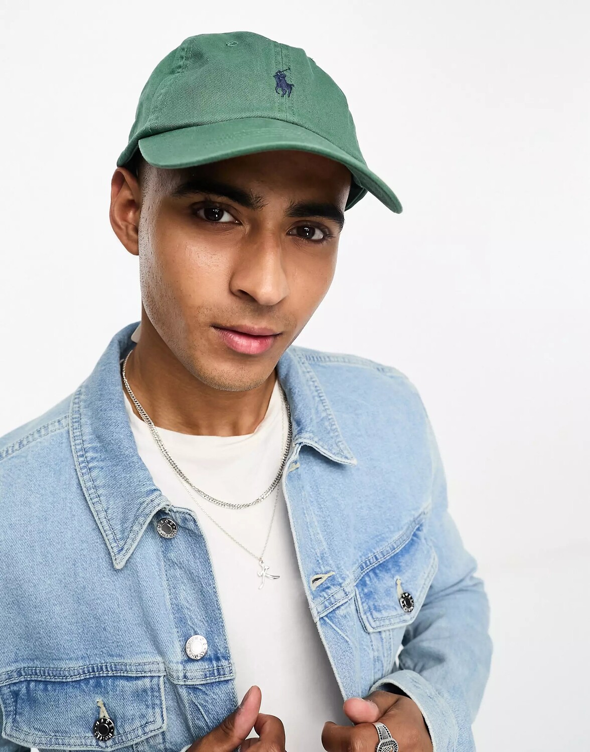 

Бейсболка Polo Ralph Lauren Icon Logo Twill Baseball, зеленый