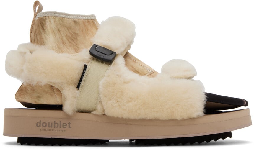 

Многослойные сандалии Off-White Suicoke Edition Animal Foot Doublet
