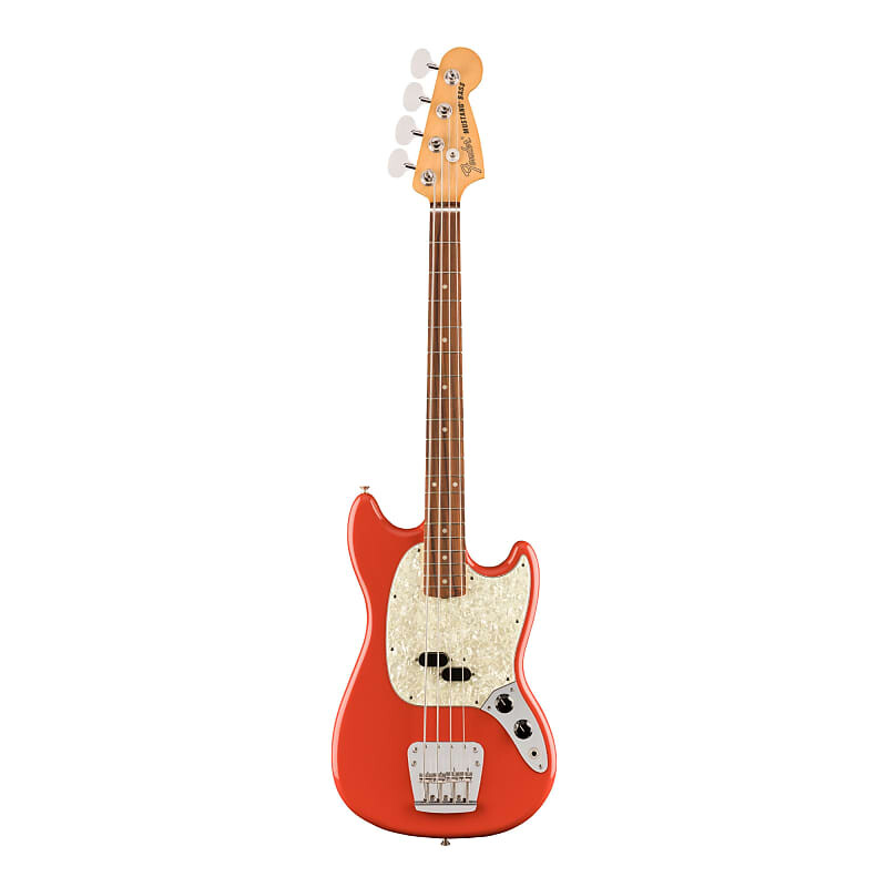 

Fender Vintera '60s Mustang 4-струнная бас-гитара (правая, Fiesta Red) Fender Vintera '60s Mustang 4-String Bass Guitar (Right-Hand, Fiesta Red)