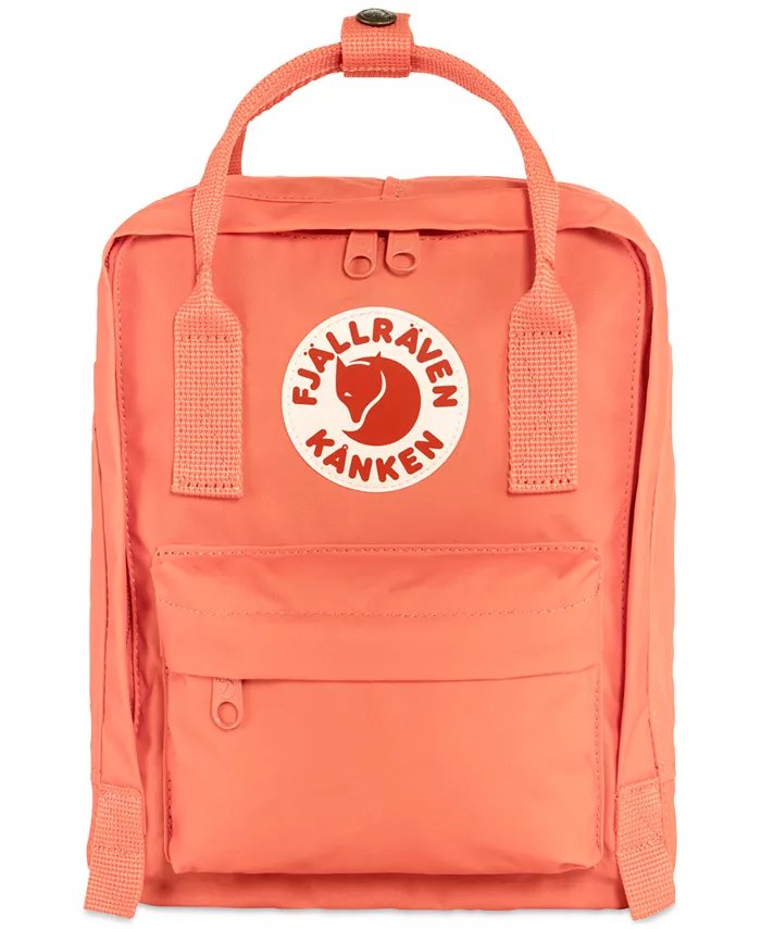 Рюкзак Fjallraven Kanken Mini, розовый/оранжевый