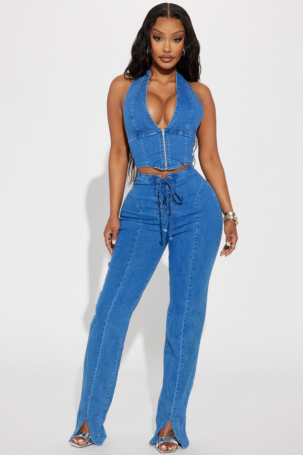 

Джинсы Fashion Nova HIB13PANT, синий