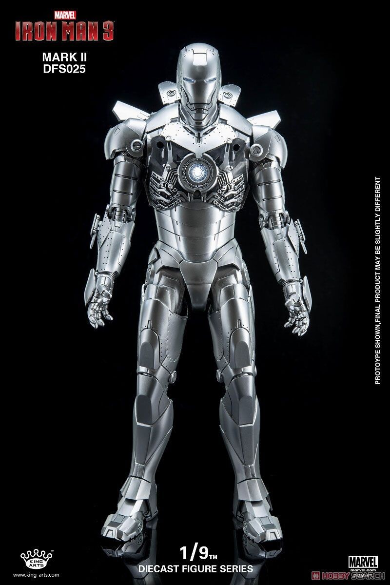 

Коллекционная фигурка King Arts 1:9 Scale Iron Man 3, Mark II, 24 см