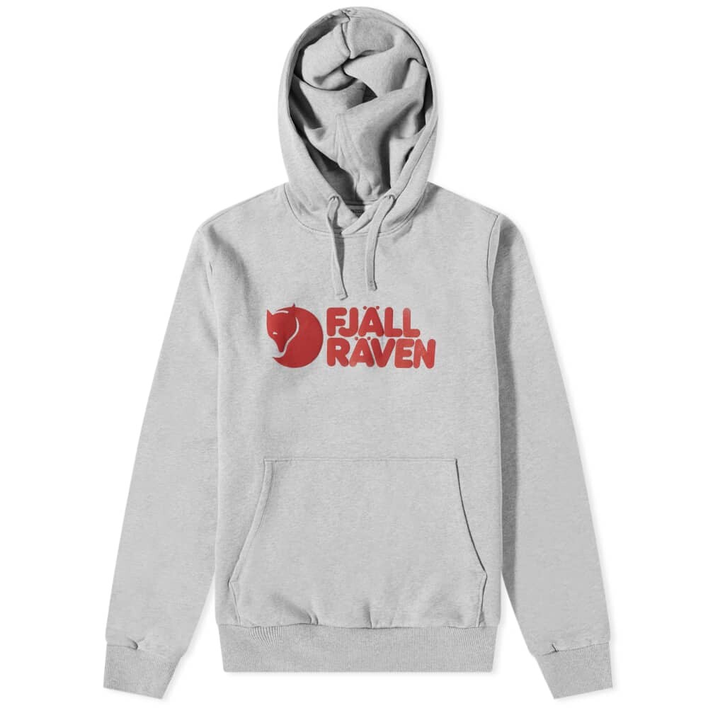 

Толстовка Fjällräven Logo Hoody, Серый