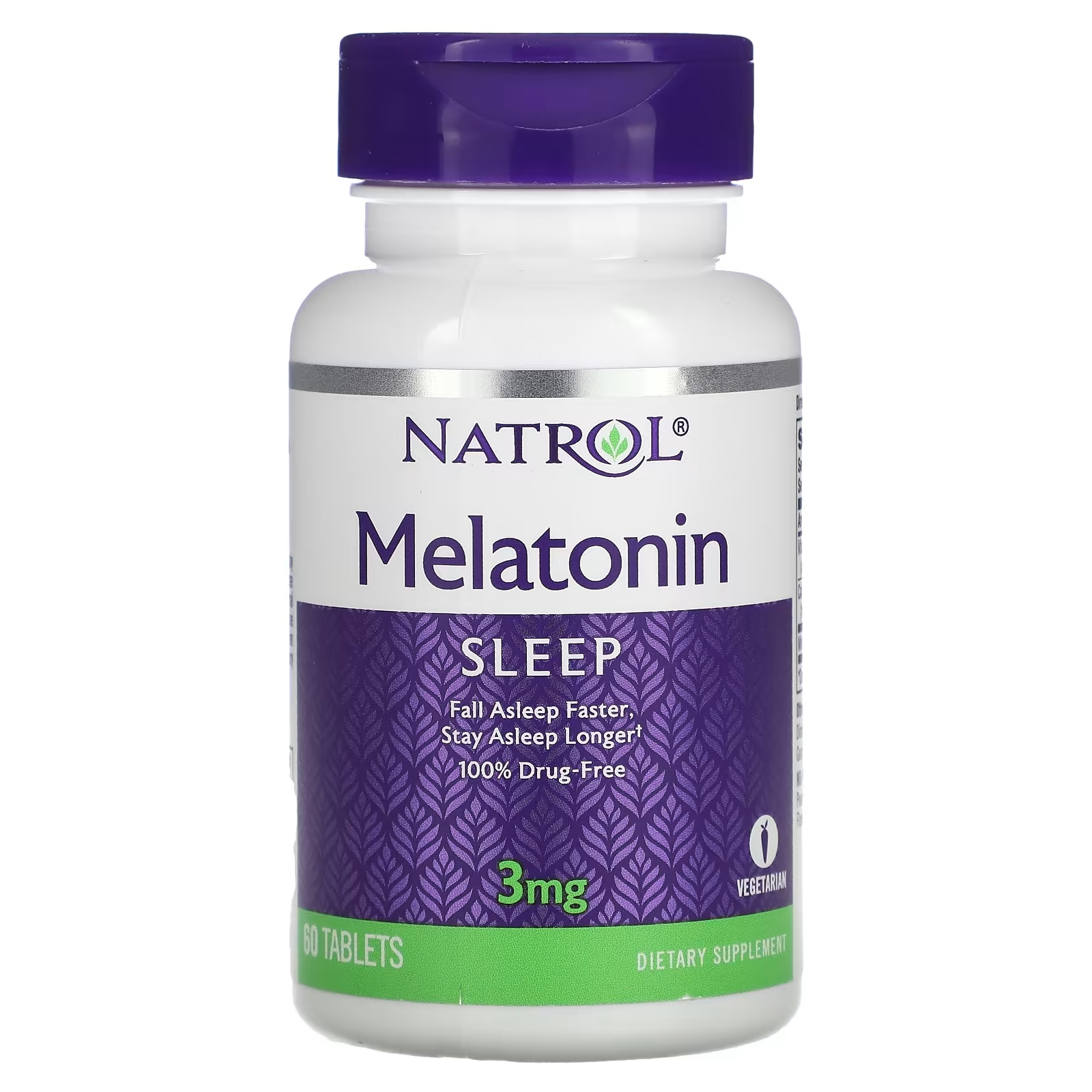 Мелатонин Natrol Melatonin, 60 таблеток natrol когниум 60 таблеток