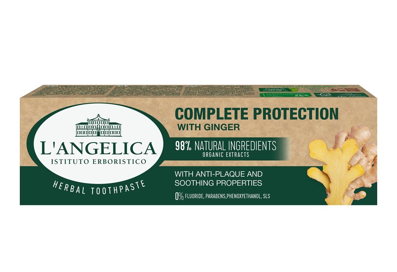 

L’Angelica Pełna Ochrona z Imbirem Зубная паста, 75 ml