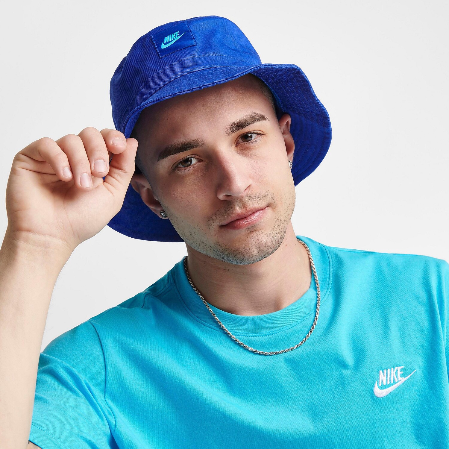 

Мужская кепка-ведро Nike Sportswear, синий