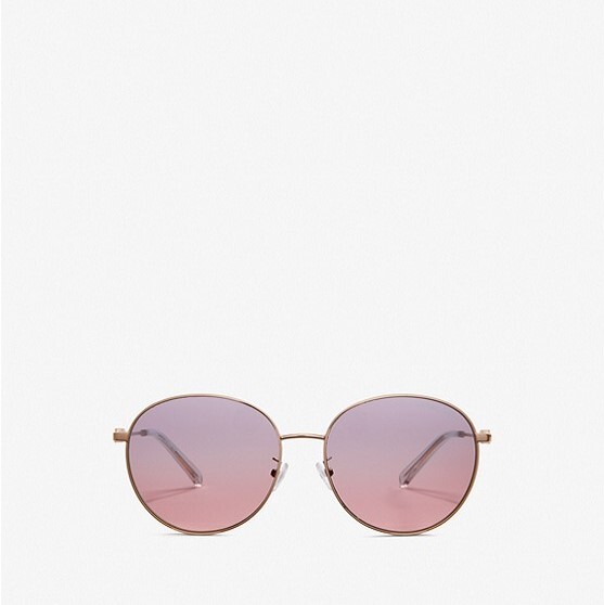 

Солнцезащитные очки Michael Kors Alpine, розовый/золотистый