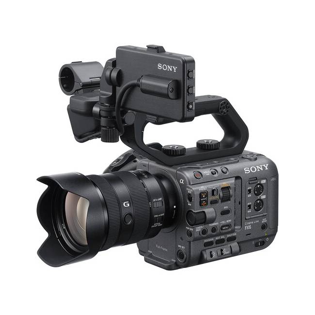 Видеокамера Sony FX6 Digital Cinema Camera Kit ILME-FX6VK с объективом FE 24-105 мм F/4 G OSS SEL24105G/2, черный документ камера avervision u70 интерактивная usb с 4k разрешением