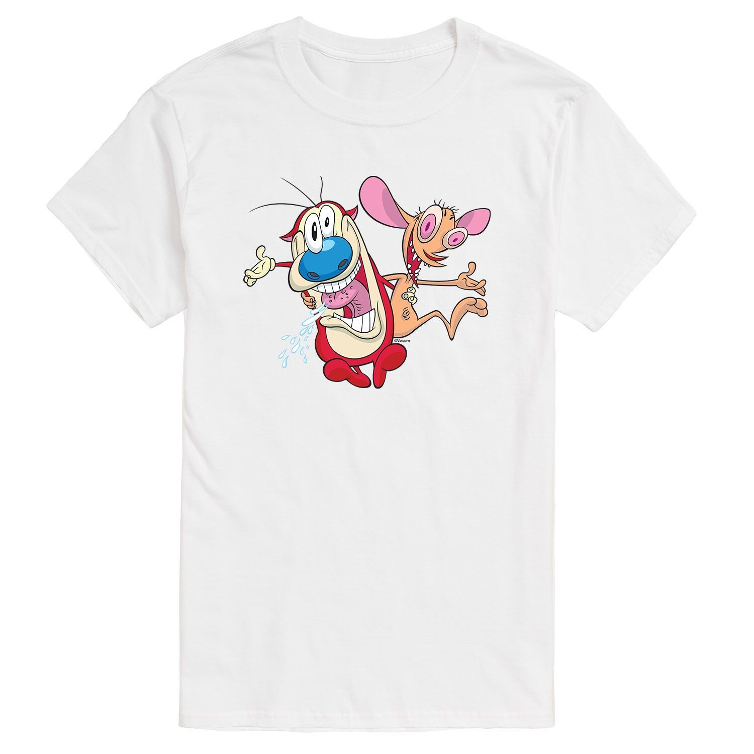 

Мужская футболка для прыжков Ren & Stimpy Licensed Character
