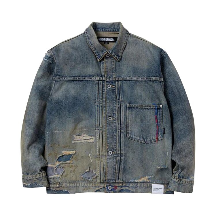 

Куртка Neighborhood Savage Denim Type-1 Jacket, индиго