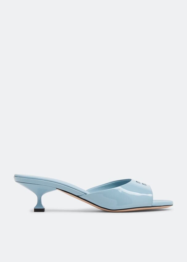 

Сандалии MIU MIU Patent leather sandals, синий