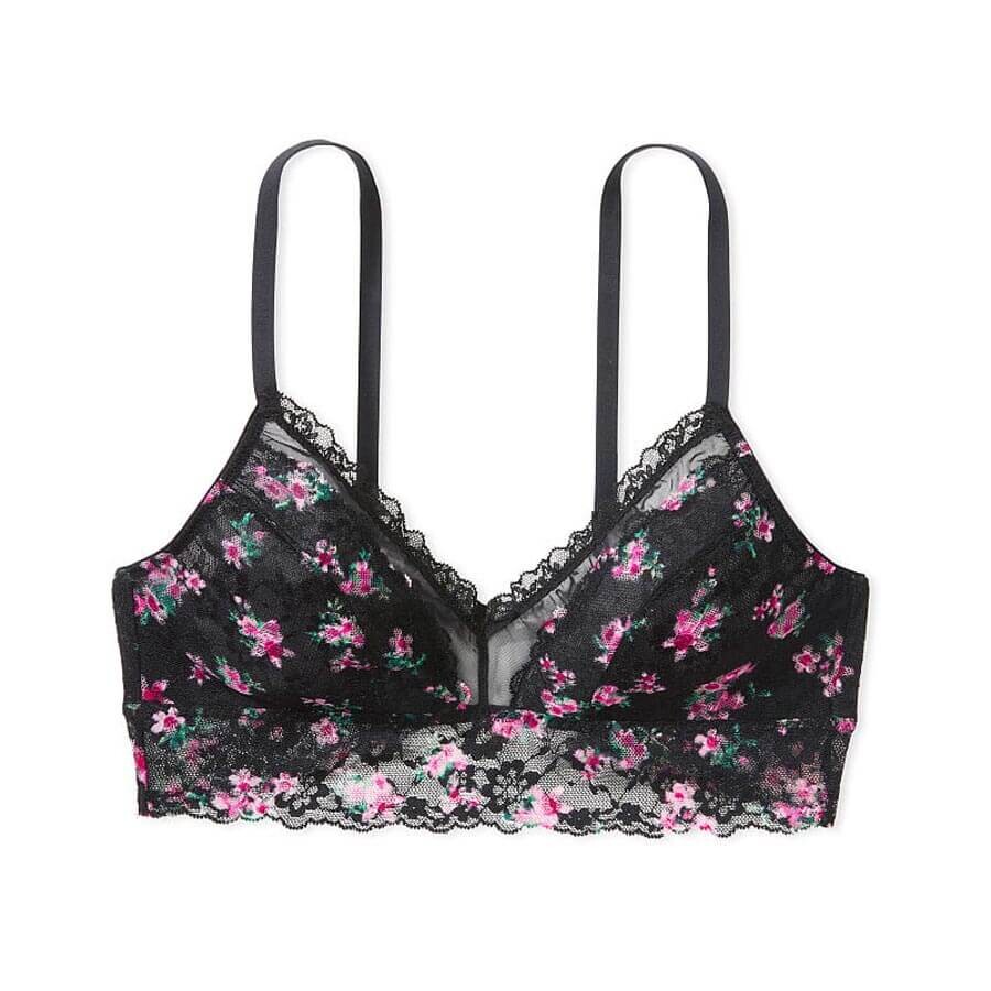

Бюстгальтер Victoria's Secret Posey Lace, черный