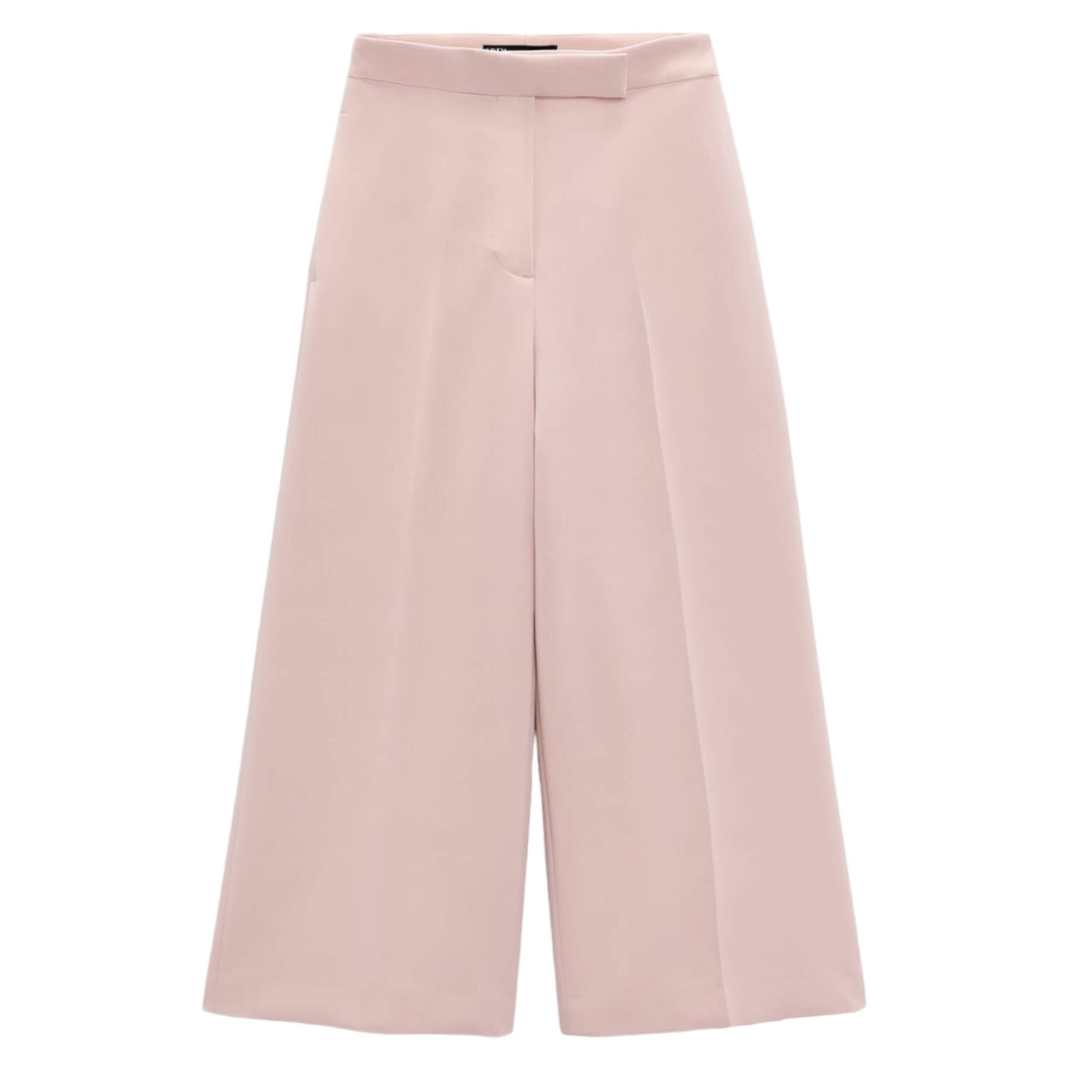 

Брюки-кюлоты Zara High-waist, телесно-розовый