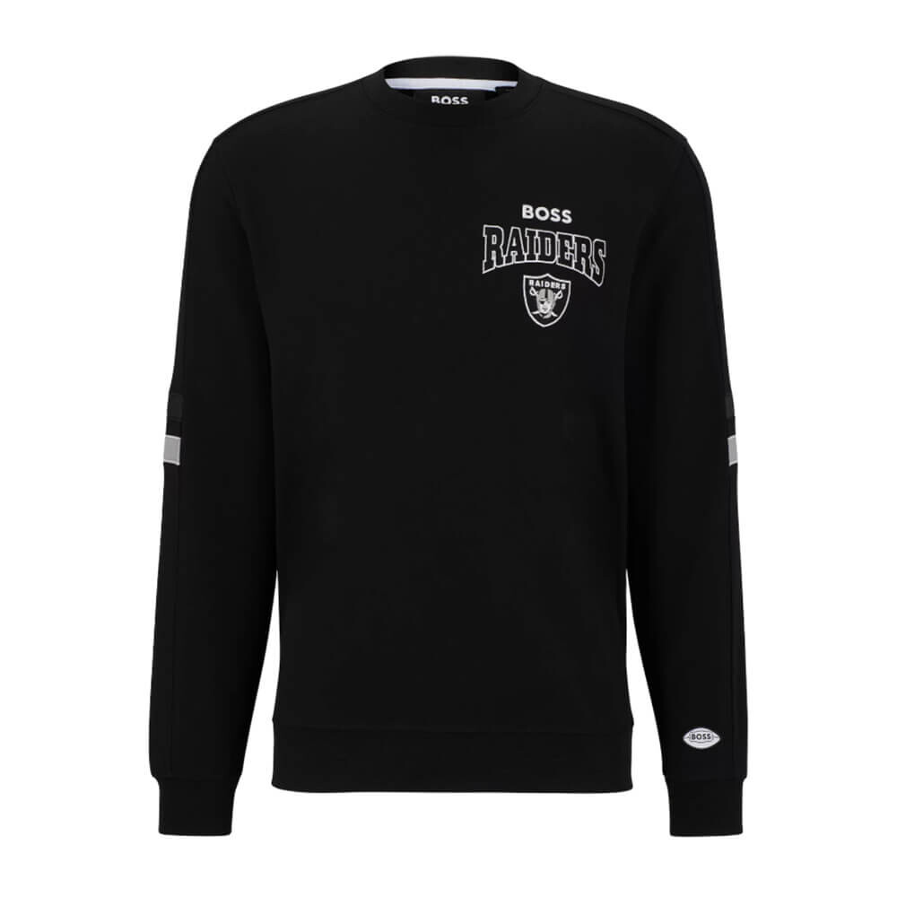 

Свитшот Boss x NFL Cotton-Terry, черный