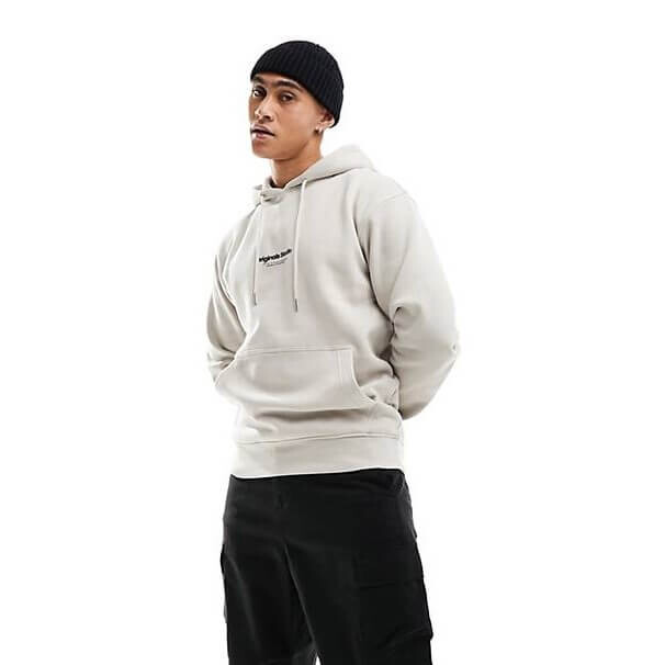 

Толстовка Jack & Jones Oversize, бежевый