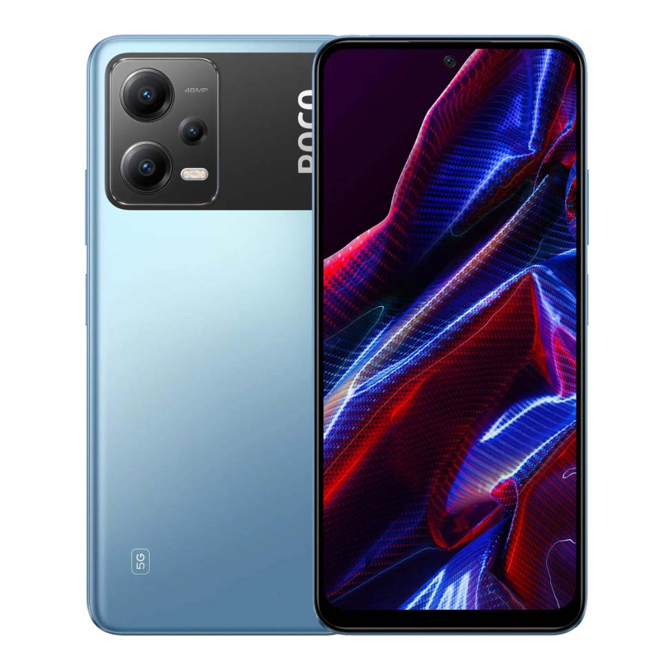 Смартфон POCO X5, 8Гб/256Гб, 2 Nano-SIM, синий смартфон xiaomi redmi k50 8гб 256гб 2x nano sim синий