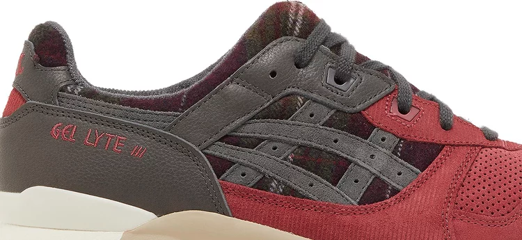 All red asics store gel lyte 3