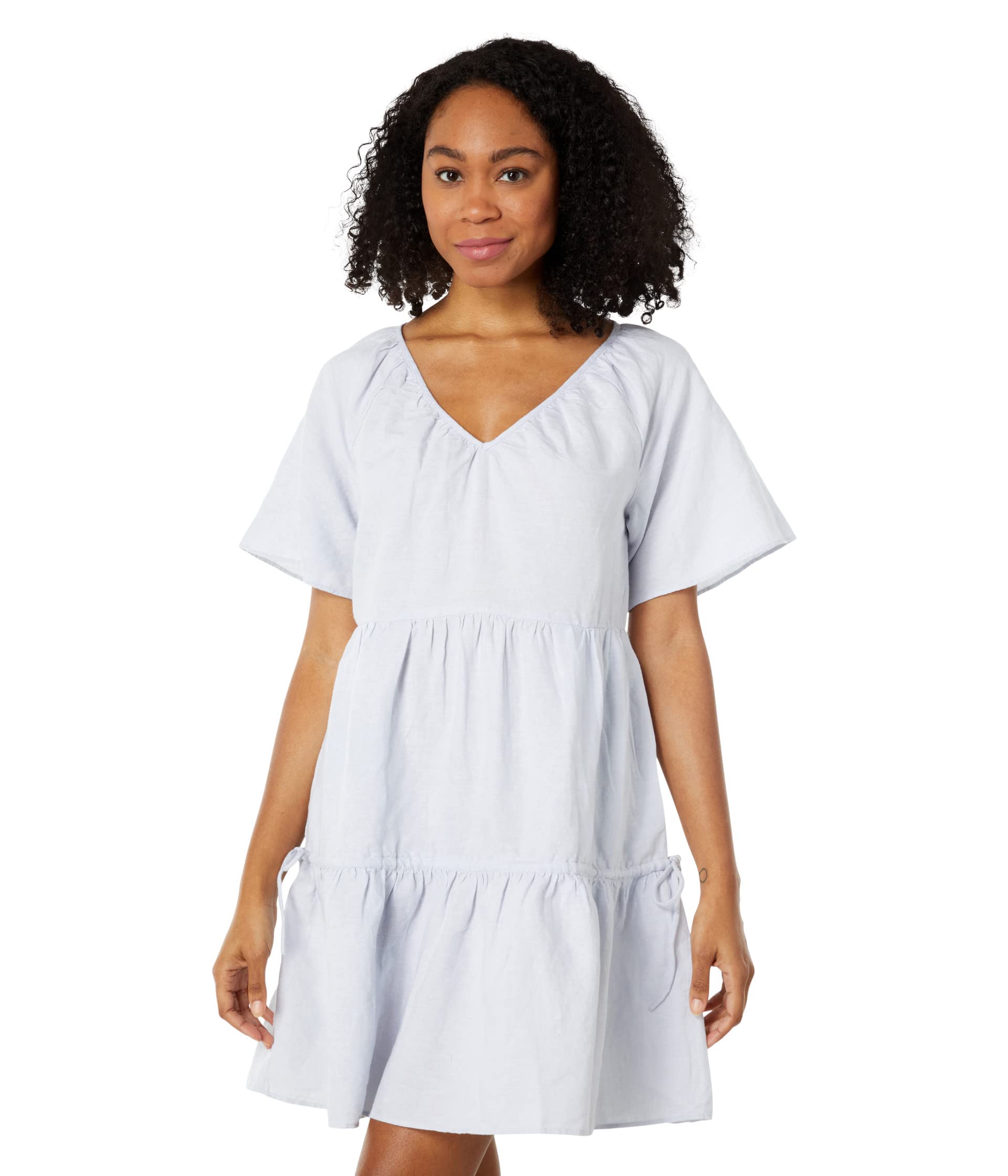 Платье Madewell, Linen-Blend Lorelei Mini Dress