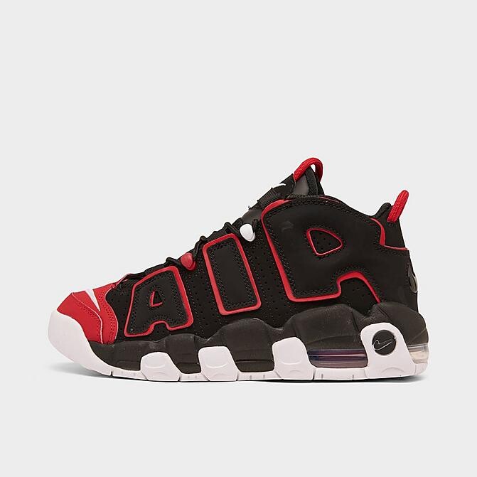 

Детские кроссовки баскетбольные Nike Air More Uptempo, черно-красный