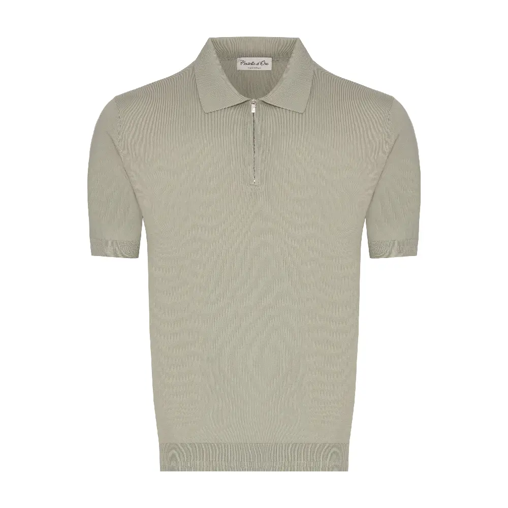 

Футболка поло Castello D'oro Cotton With Logo, зеленый