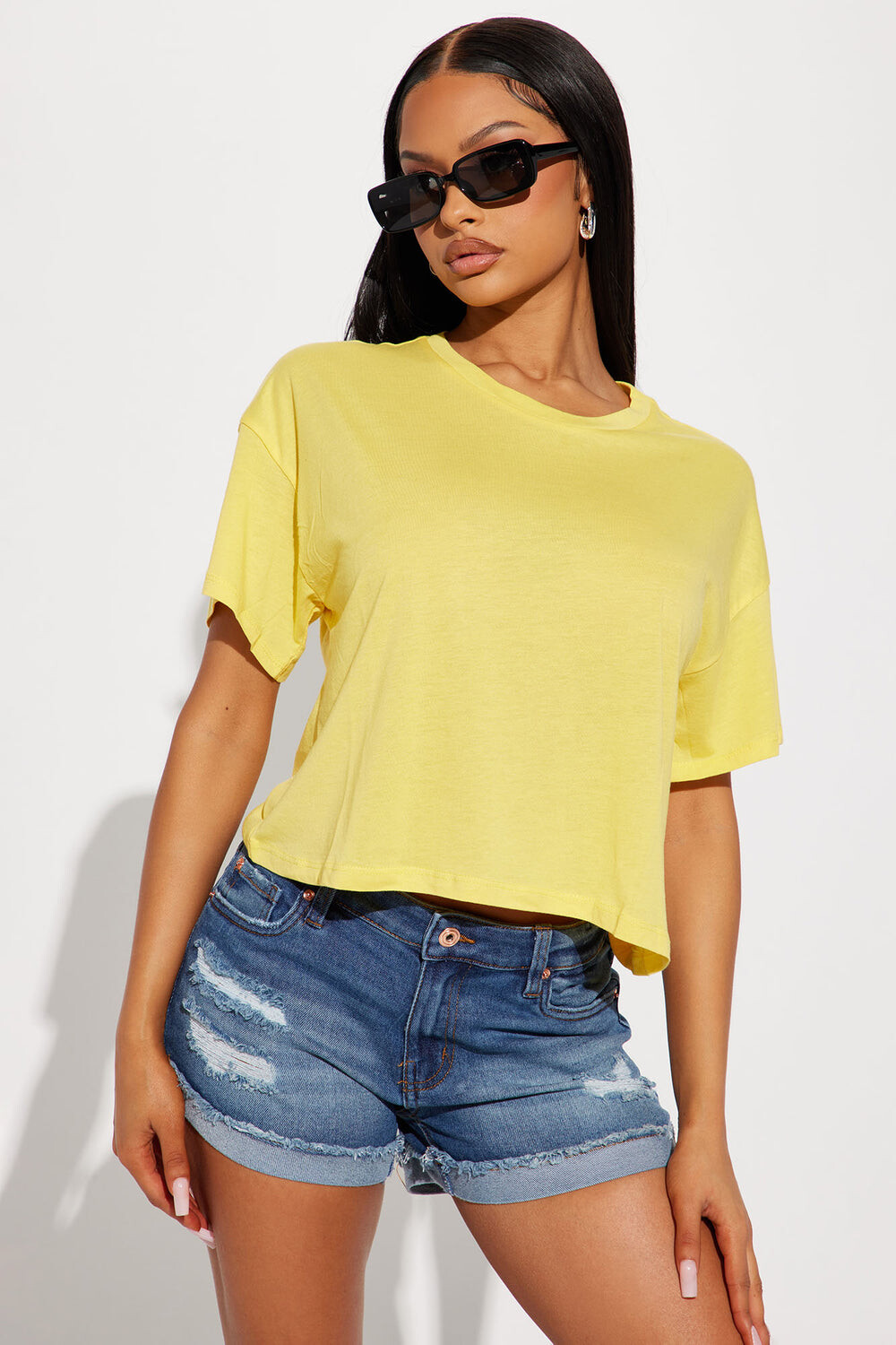 

Футболка Fashion Nova 74038, желтый