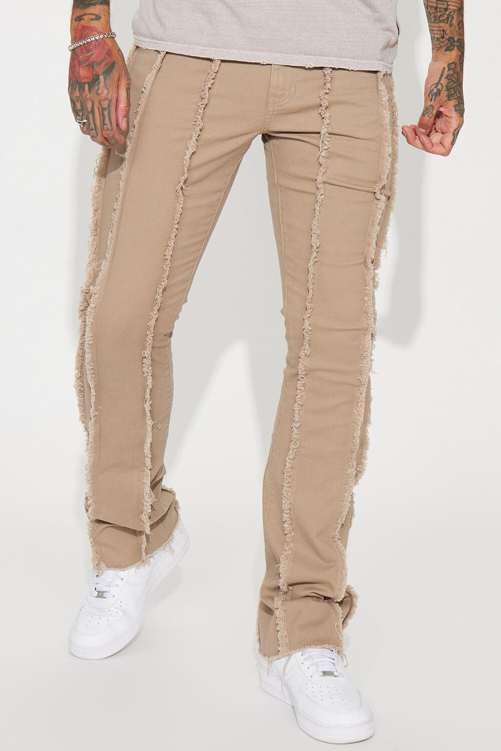 

Джинсы Fashion Nova FNMH1069, серо-коричневый