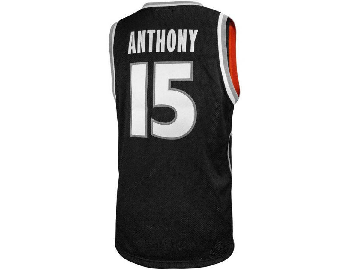 

Мужское трикотажное полотно syracuse orangemen - carmelo anthony Retro Brand, черный