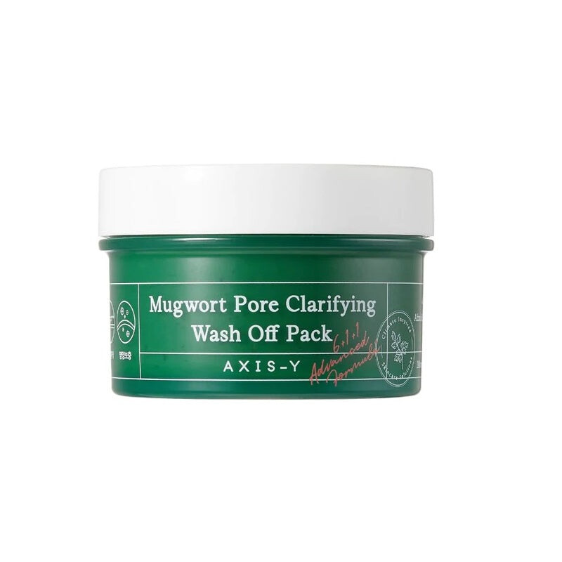

AXIS-Y Mugwort Pore Clarifying Wash Off Pack Очищающая маска для лица с полынью 100мл