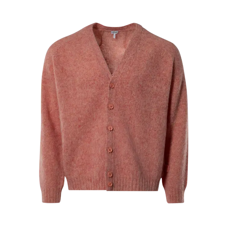 

Кардиган Loewe 'Pink/Yellow', розовый
