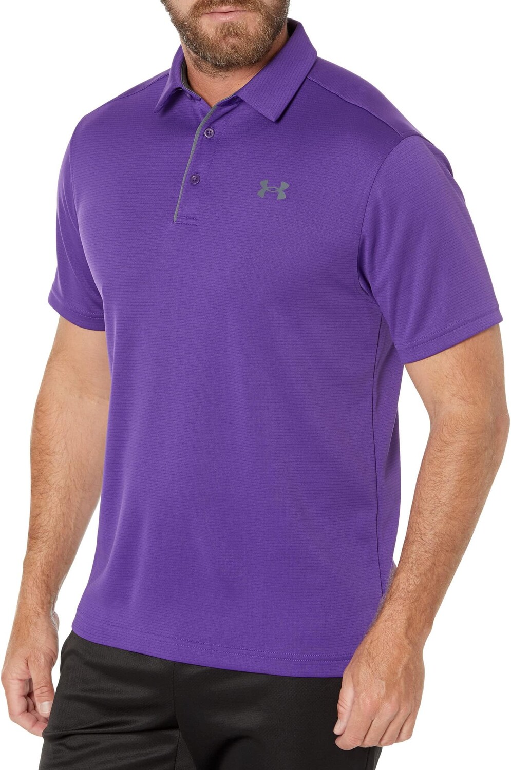 

Техническое поло Under Armour Golf, цвет Galaxy Purple/Pitch Gray