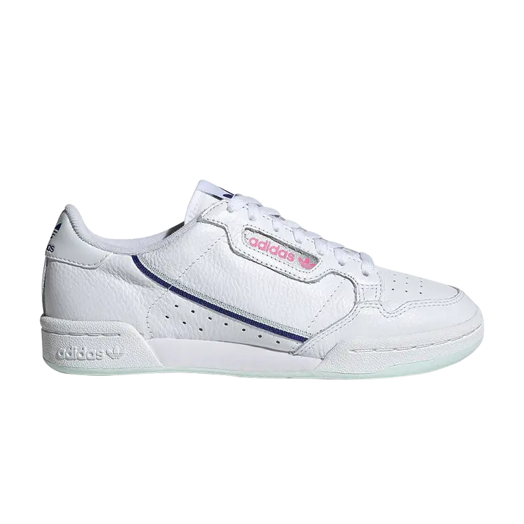 Кроссовки Adidas Wmns Continental 80 'White Mint Blue', белый