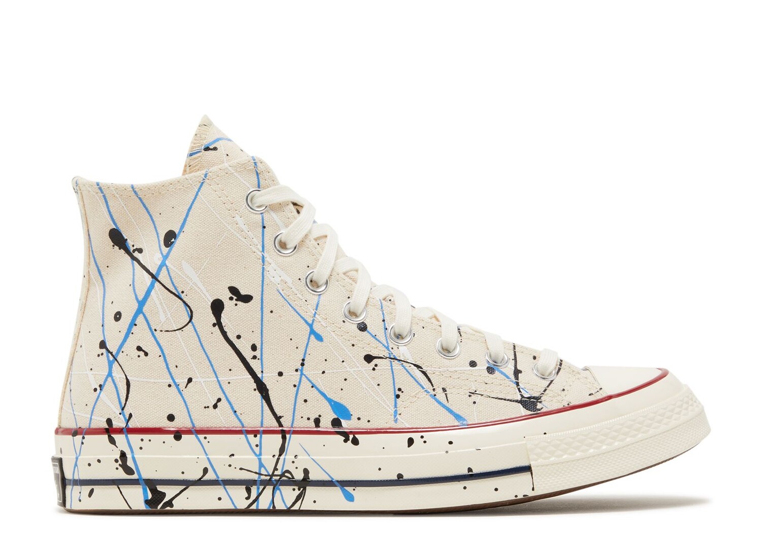 

Кроссовки Converse Chuck 70 High 'Paint Splatter - Egret', кремовый, Бежевый
