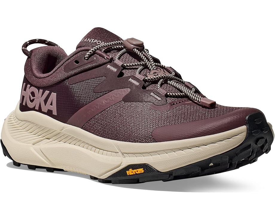 

Походная обувь Hoka Transport, цвет Smoky Quartz/Oat Milk