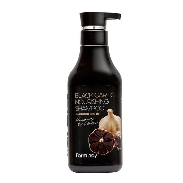 

FarmStay, Black Garlic Nourishing Shampoo, питательный шампунь для волос, 530 мл