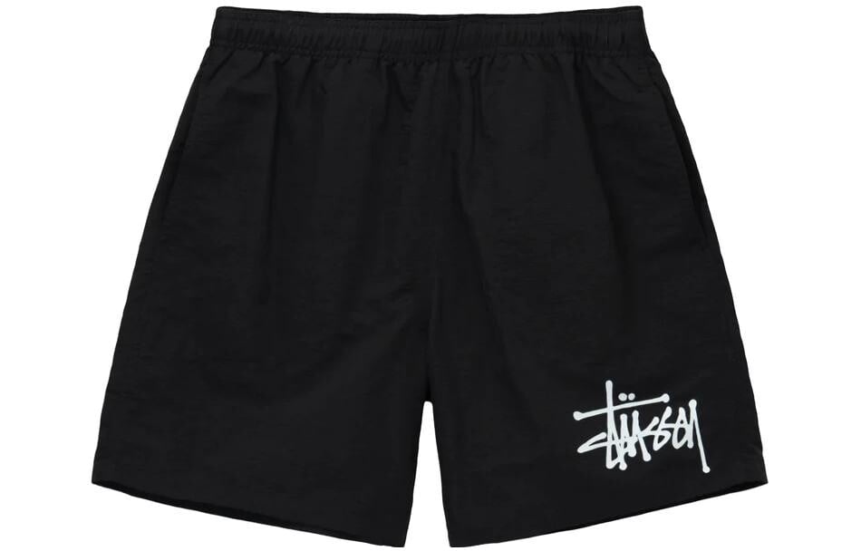 

Мужские шорты для плавания с логотипом Stussy, кремовый