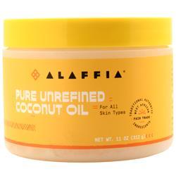 Alaffia Чистое нерафинированное кокосовое масло 11 унций spectrum essentials органическое кокосовое масло нерафинированное 15 жидких унций 443 мл