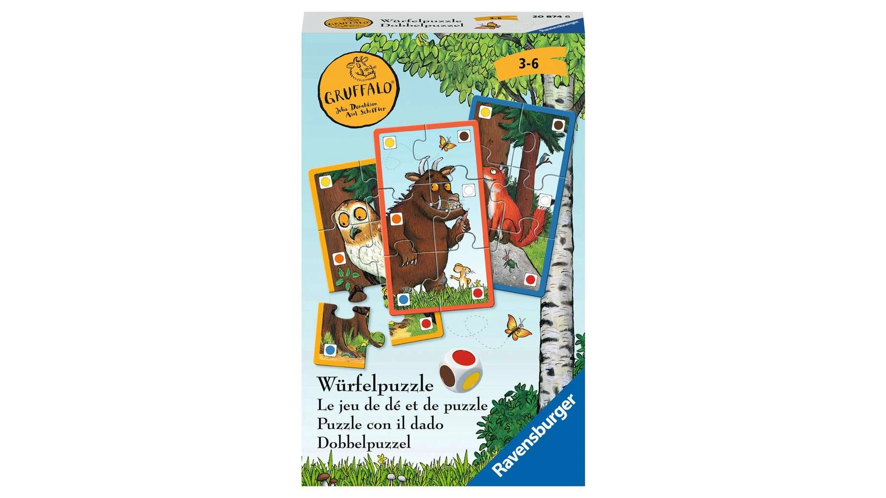 Ravensburger Spiele The Gruffalo Dice Puzzle Веселая игра в кости и  коллекционирование с Gruffalo – заказать по выгодной цене из-за рубежа в  «CDEK.Shopping»