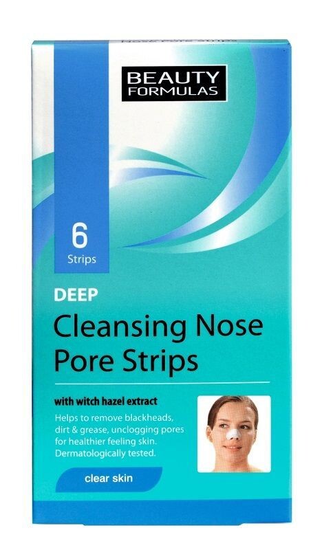 

Beauty Formulas Deep повязки на носу, 6 шт.