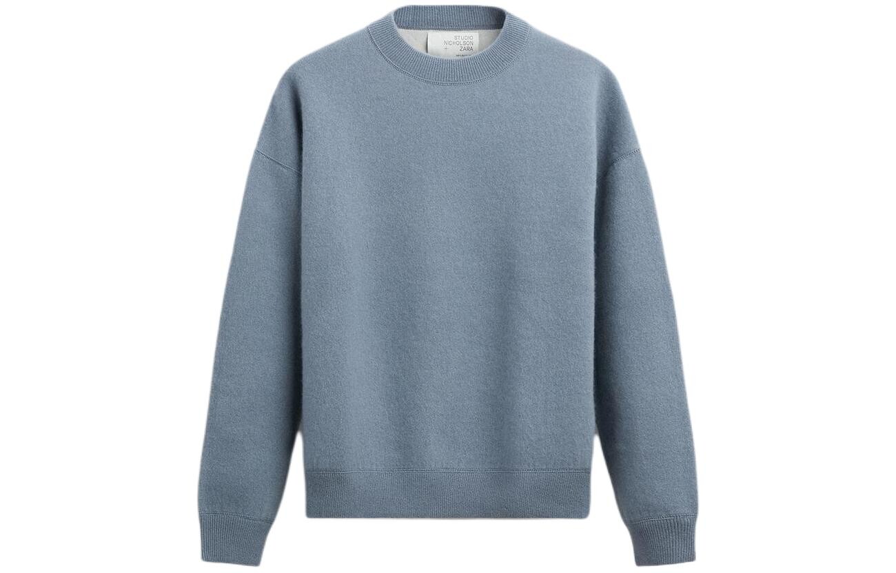 Studio Nicholson X Studio Nicholson Co-brand кашемировый свитер женский синий Zara