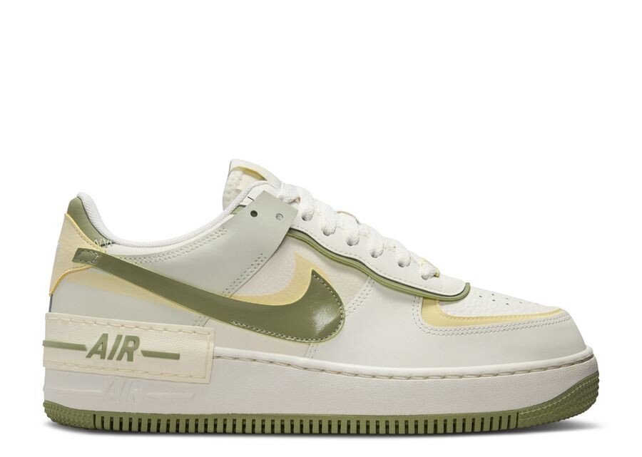

Кроссовки Nike Wmns Air Force 1 Shadow 'Pale Ivory Oil Green', кремовый