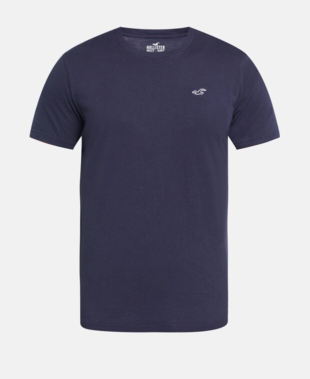 

Футболка Hollister, темно-синий